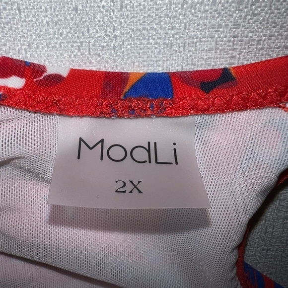 Modli tankini top, size 2X - Picture 2 of 7